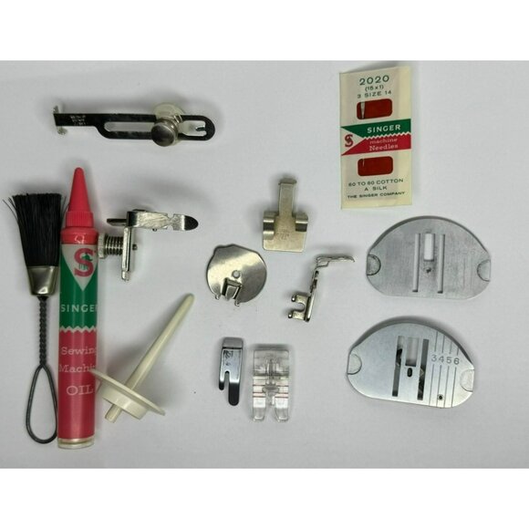 Singer Touch & Sew Special Zig Zag Machine #638 Accessory Discs 14 in Box 161928 - Picture 10 of 12